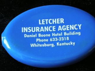 Squeeze Rubber Coin Holder Letcher Insurance Agency Kentucky