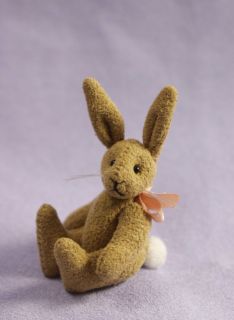 Deb Canham Miniature Fluffy Bunny Rabbit Dollhouse