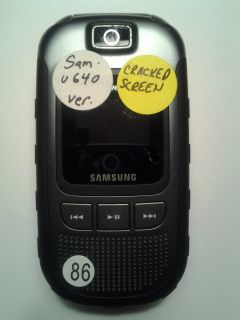 Samsung SCH U640 Convoy   Black (Verizon) Cellular Phone READ DETAILS