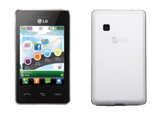 New LG T375 Cookie Smart 3G Wi Fi Dual Sim Unlocked GSM Phone White