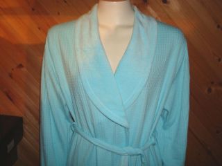 Ladies Anne Lewin Turquoise Gown Robe Small or Med BNWT