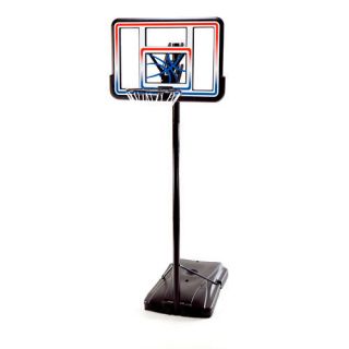 Lifetime 1533 44 Portable Basketball Hoop System Goal Acrylic Fusion