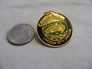 Chinook Winds Lincoln City Oregon Lapel Hat Pin