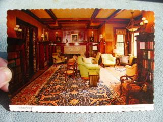  Postcard Gleensheen Mansion Duluth Mn Famous Murder House Library