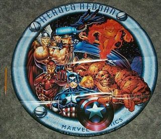 Four Poster Thor Iron Man Captain America Liefeld Jim Lee Art