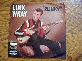 Link Wray Rendezvous Slinky Picture Sleeve