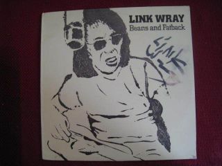 Link Wray Signed Autographed Beans and Fatback