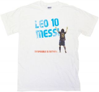 Lionel Messi Barcelona T Shirt Size M
