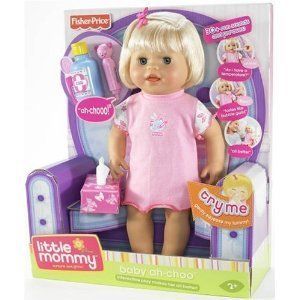 Little Mommy AH Choo Interactive Doll Fisher Price New