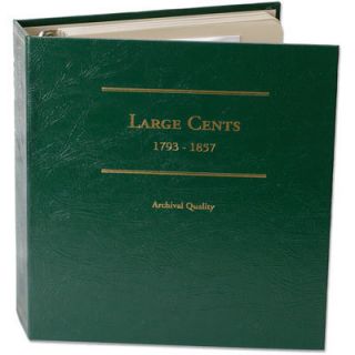 Littleton Large Cents 1793 1857 Album LCA36