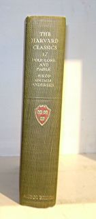 Folklore and Fable Aesop Grimm Andersen 1909 Harvard Classics Book