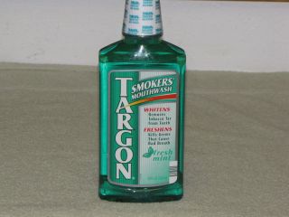Bottles of Targon Smokers Mouthwash Fresh Mint 24 oz Each Last Ones