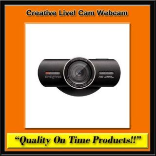 New Creative WebCam Live USB HD Megapixel Mp Auto PC Laptop Widescreen