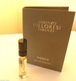Lorenzo Villoresi THESEUS Eau DeToilettte 1 5ml Spr Mens Colognes