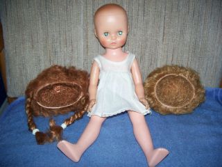 Lorrie Doll w Wigs from Modes Wig Salon