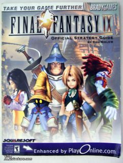 Final Fantasy IX 9 Sony PlayStation Brady Strategy Guide
