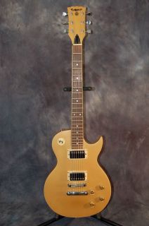 1970s Gold Lotus LP Style Electric Guitar Pro Setup Humbuckers TKL