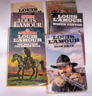 Louis Lamour Books Chancy Bowdrie Silver Canyon Ride The River