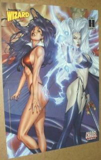 Vampirella Lady Death by Louis Small Jr Harris Comics Poster