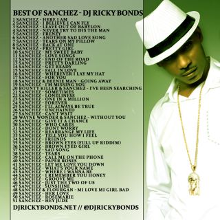 The Best of Sanchez PT 1 DJ Ricky Bonds Reggae Lovers Rock
