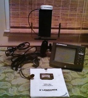 Lowrance LCX 15mt GPS Mapping Sonar with GPS antenna and RAM 111U
