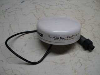 Lowrance LGC 12W GPS Antenna Puck Module Great Used Condition LMS LCX