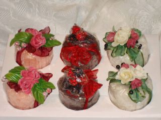 Set of 6 Decorative Cake Candles Gift Box Lori Greiner