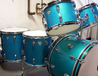 Vintage Ludwig Standard 6 Piece Drum Set