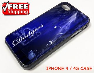 LOS ANGELES DODGERS Team iPhone 4 4S Case Apple Phone Hard Cover
