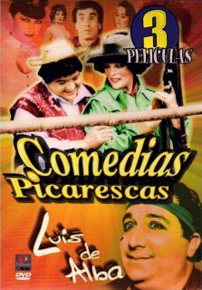 Luis de Alba 3 Peliculas Comedia Picarescas New DVD