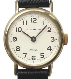 Lucerne Swiss Made 1 JL Manual Wind 1960 Ladies Watch