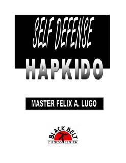 Self Defense Hapkido by Master Felix Lugo Signed