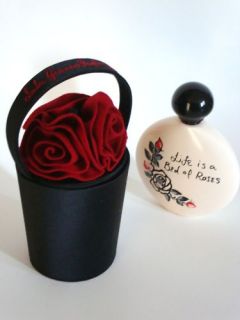 Lulu Guinness Perfume Bed of Roses Basket Purse Bag