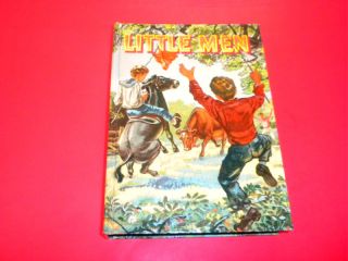 Little Men Louisa May Alcott Whitman Hardback 1955 Nice