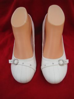 White Lady Wedges Shoes Size 5 10 Via Pinky