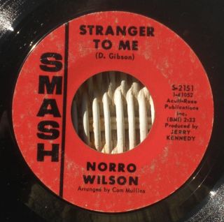 Norro Wilson RARE 1968 Smash 7 Stranger to Me Mama Mccluskie