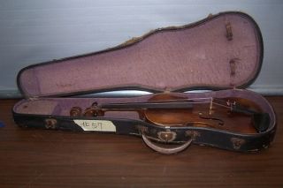 Vintage Fullsize Violin Made in Germany Stradivarius Model w Case