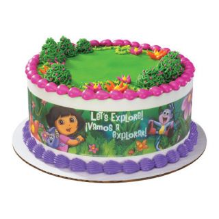 Dora Explorer Edible Print Cake Decoration Image