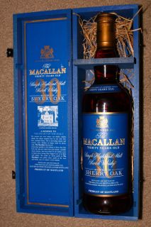 The Macallan 30 Year Old Sherry Single Malt Scotch