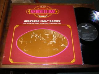 Archive of Jazz Vol 28 70s Blues LP Gertrude MA Rainey