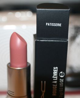 Mac Cosmetics Lipstick Lustre Patisserie Boxed New