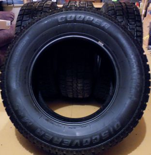 Cooper Discoverer M s 265 70R17 Studded Set of 4 Tires