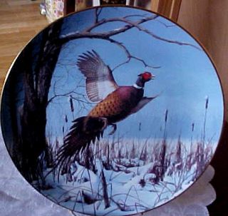 The Danbury Mint Winter Solitude by David Maass Collector Plate