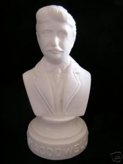 Halbe MacDowell Statuette Composer Bust Head Figurine