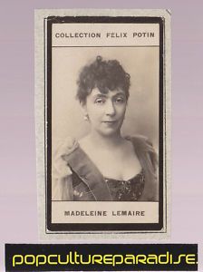 Madeleine Lemaire French Painter 1908 Felix POTIN Card