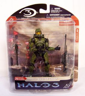 Halo 3 Master Chief Spartan Figure McFarlane S3 Sniper