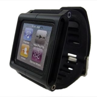 LunaTik Multi Touch Watch Band for iPod Nano 6 Black