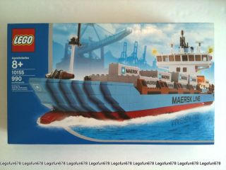 Lego 10155 Maersk Line Container SHIP New in Factory SEALED Box