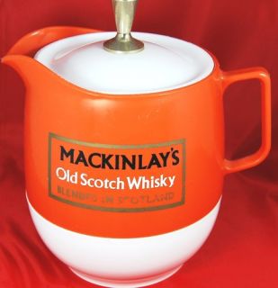 MacKinlays Old Scotch Whiskley Scotland Vintage Water Jug