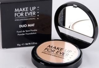 Make Up for Ever Duo Mat Powder Foundation 200 203 205 207 209 214 216